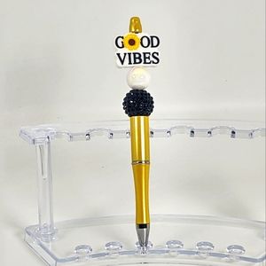 Good Vibes Beaded Pen